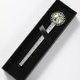 thumbnail image 5 of Christmas tree Vintage Silver Lace-Edged Bookmark: a Gift for Readers and Book Lovers, 5 of 5