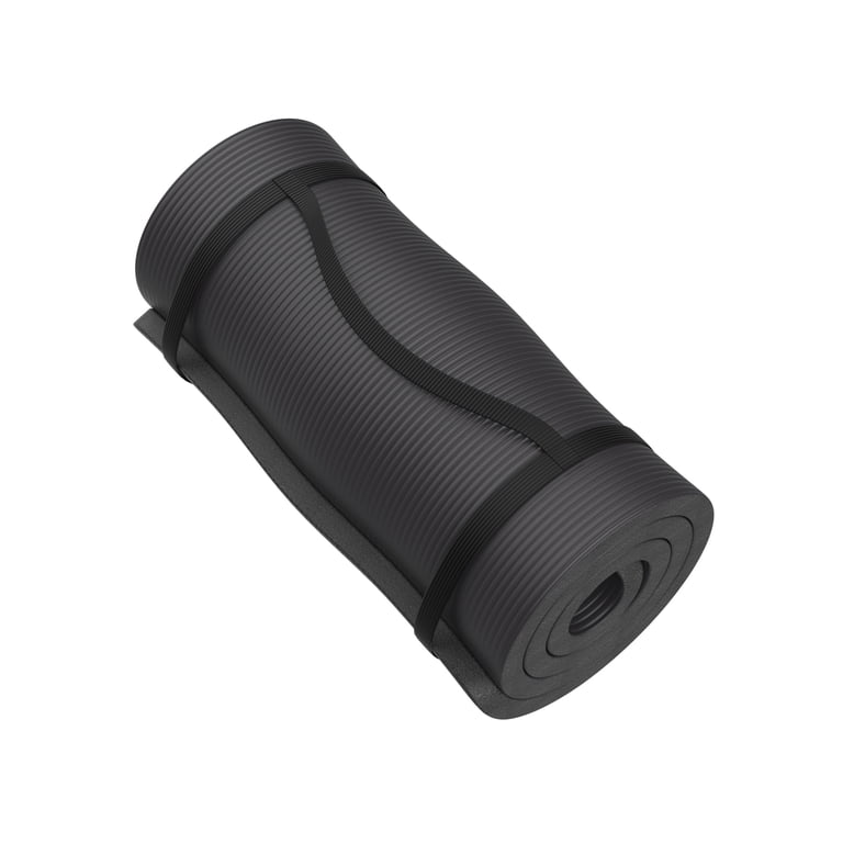 Wakeman Outdoors 0.75-Inch Foam Sleeping Pad, Black photo 7