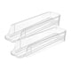 thumbnail image 1 of Huevera para refrigerador, transparente, con ruedas, organizador automático 2 piezas, 1 of 9