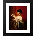 thumbnail image 2 of Apolinary Kotowicz 11x14 Black Modern Framed Museum Art Print Titled - Lady with a Letter (1895), 2 of 5