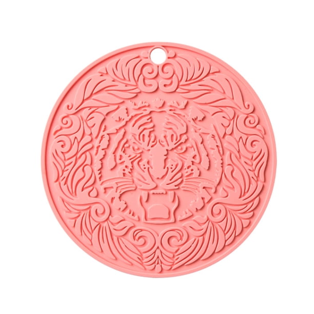 Bearachild Mantel Individual resistente al calor para ollas, soporte para tazas y cuencos, almohadilla para de comedor para el hogar, Protector de Mostrada Rosado Bearachild HA062979-07