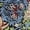 Blue, variant on Womens Pajama Pants Lounge Pants Floral Wide Leg Pants, William Morris - Sage - 1X