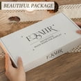 thumbnail image 7 of EOSAHR Decorative Wood Riser for Room Decor : Modern Farmhouse Pedestal Stand For Display Your Home Decoration and Soap Stand - Retro Wooden Tray for Bathroom and Kitchen Counter Decor (Rustic Brown), 7 of 7