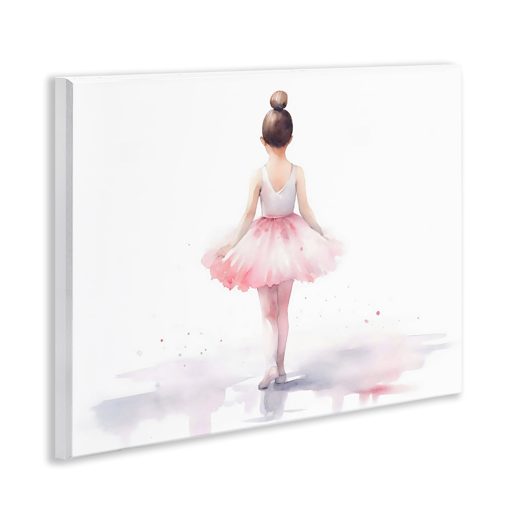 Stupell Industries Ballerina Facing Away Wall Plaque Art, design by Creative Studio