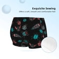 thumbnail image 2 of Honeii Colorful Insect Print 100% Cotton Boxer Briefs, Girls' Panties,Girls' Short,Soft Underwear,Girls' Underpant-Small, 2 of 5