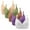 White, variant on Fatuov Wireless Bras for Women Plus Size Seamless Full Coverage Breathable T-Shirt Bras for Everyday Wear Push Up Bralette, 5-Pack, Beige, 40B