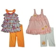 thumbnail image 3 of Baby Sara Little Girls Tank Short Sets, Assorted Fabrics Styles Colors Adorable and Comfy, 3 of 3