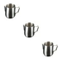 thumbnail image 2 of Cateissary Jarra de café espumoso de acero inoxidable, taza de flores, capuchino, leche, tazas de café expreso, Latte Art, espumador de leche, Type1 NO1, 2 of 6