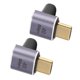 thumbnail image 5 of Adaptador USB C macho a USB C hembra 2 piezas Adaptador USB C macho a hembra Ángulo recto Pequeño portátil para el hogar ANGGREK Otros, 5 of 8