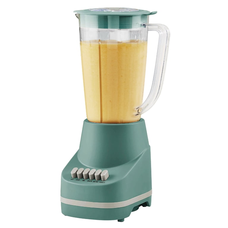 Mainstays 6-Speed Blender with 48 oz Jar and 500W Motor, Sage