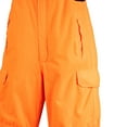 thumbnail image 5 of Realtree Blaze Orange Youth Insulated Hunting Bib, Sizes XS-2XL, Unisex, 5 of 8