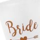 thumbnail image 5 of 12pcs Team Bride Plastic Cup Hen Party Translucent Cups Set, 5 of 5