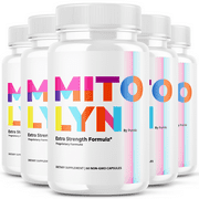 (5 Pack)Mitolyn Pills, Mitolyn Supplement Capsules - Extra Strength Formula - Mitolyn Capsules Maximum Performance Blend Mitolyn Overall Wellness Support Formula, Mitolyn Mitolin (300 Caps