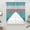Teal Grey, variant on Turquoise Wood Grain Swag Valances for Windows, Kitchen Window Curtains Over Sink, Country Retro Wooden Plank Gray Window Treatment Curtains for Living Room/Bedroom Curtains 2 Panel Sets 36"x45"