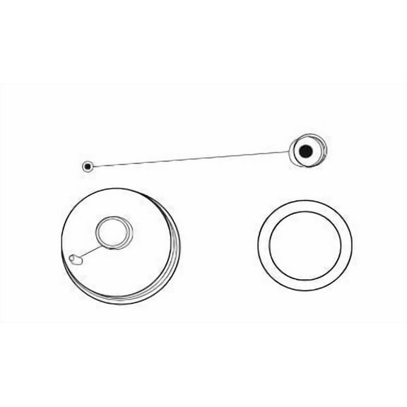 Thetford 97514 Sewer Hose Nozzle Cap Replacement For Sani-Con® System Nozzles