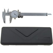 6" Utility Dial Caliper, 0.001" Resolution with Slide Lock, Includes Case