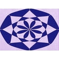 thumbnail image 1 of Ahgly Company Indoor Rectangle Patterned Blossom Pink Area Rugs, 4' x 6', 1 of 6