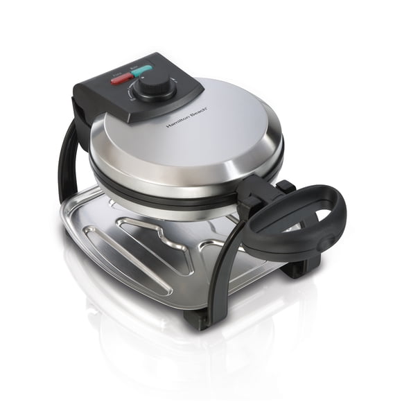Hamilton Beach Belgian Style Flip Waffle Maker 26010MNC