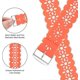thumbnail image 2 of Correa de silicona de encaje compatible con Apple Watch Band 38 mm, 40 mm, 42 mm, 44 mm para mujer, correa de repuesto deportiva festoneada, delgada y angosta, 2 of 5