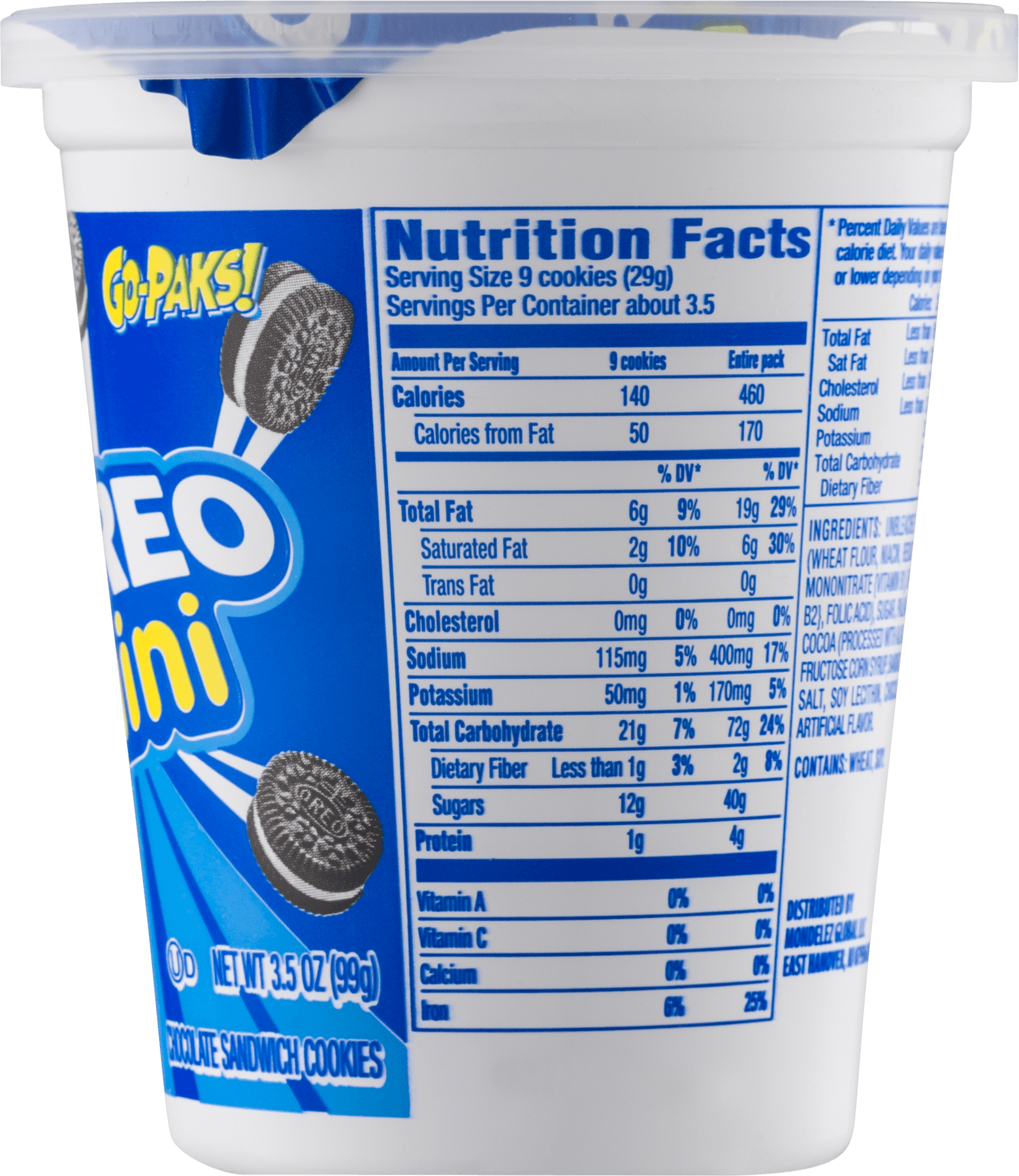 Mini Oreos Nutrition Facts Blog Dandk