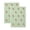 Green, variant on Christmas Hand Towels for Bathroom Set of 2, 100% Quick Dry, 3D Embroidered, 15.7"x23.6", Blue