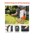 thumbnail image 7 of Battery Powered Backpack Sprayer, 4 Gallons Electric Backpack Sprayer, 2 Wands & 8 Nozzles, Adjustable 0-90 PSI, 4H Runtime, Portable Yard Garden Lawn Sprayers for Weeding Spraying Cleaning, 7 of 7