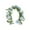 Light blue, variant on Blueek Artificial Wedding Arch Flowers - 6ft - Eucalyptus Leaf Vines for Outdoor Decoration, Simulation Faux Floral Garland, White