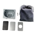 thumbnail image 1 of Ensemble de Réchaud à Alcool de Camping Mini Chauffe-Alcool pour Camping Randonnée Sac à Dos Randonnée Style B, 1 of 10