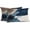 MidnightBlue, variant on Lumbar Pillow Covers 20x12 Inch Set of 2, Navy Blue Brown Waterproof Outdoor Pillow Covers, Modern Geometric Abstract Art Decorative Cushion Pillowcases for Couch, Sofa, Bed, Garden, Patio