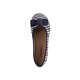 thumbnail image 4 of Rugged Bears Girls' Striped Ballerina Flat, 4 of 5