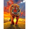 thumbnail image 1 of Diamante pintura tigre completo redondo taladro imagen de diamantes de imitación DIY dibujo Kit Hugtrwg Para estrenar, 1 of 1