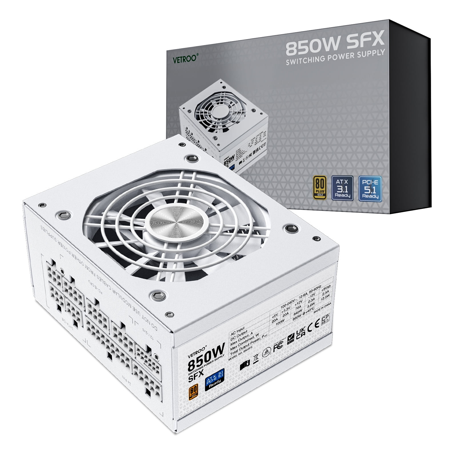 【未開封】COOLERMASTER V850 SFX GOLD ATX3.1 Amazon.com: Cooler Master V850 SFX Gold ITX SFF Modular
