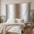thumbnail image 3 of Gray Brown Tapestry for Bedroom Wall Hanging Tapestry, Modern Gradient Geometric Ceiling Backdrop Tapestries Poster Blanket Wall Decor for Teens Room Living Room Dorm 55" x 73", 3 of 8