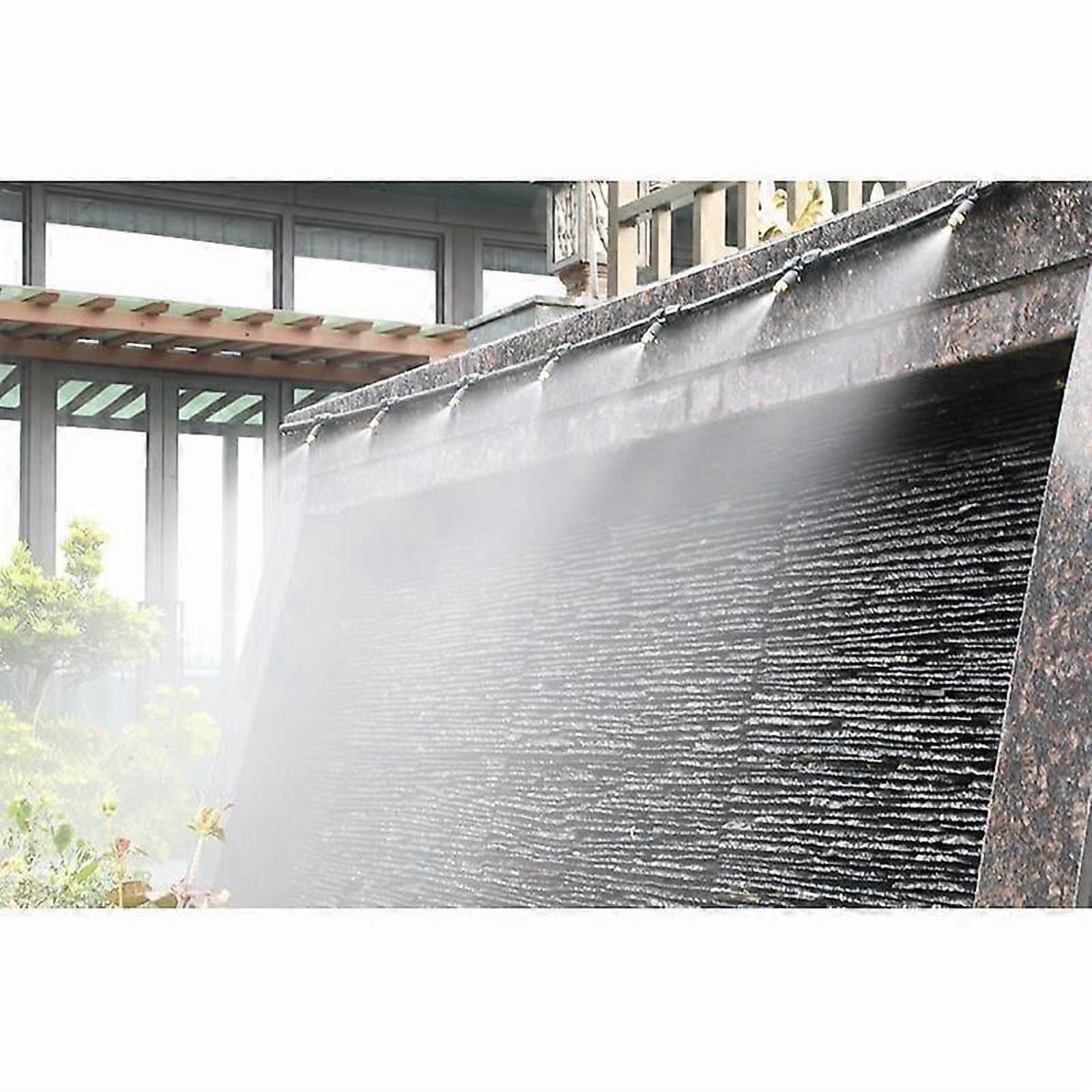10m Automatic Watering Kits Micro Misting Spray Cooling System Garden Agriculture Greenhouse Irrigation Spray Brass Mist