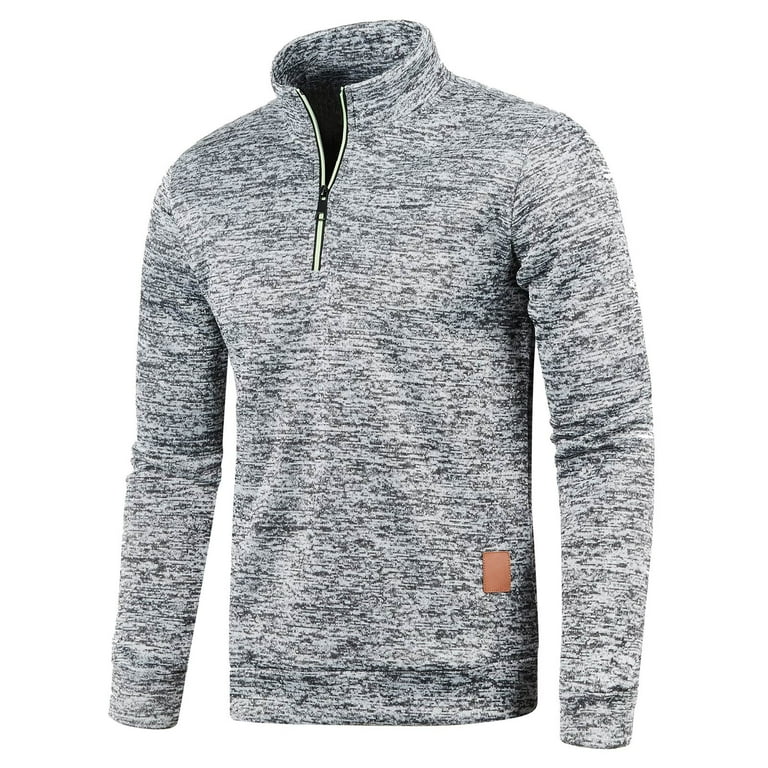 High neck mens sweatshirts hot sale