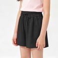 thumbnail image 3 of Girl’s Bermuda Shorts Elastic Waist Drawstring Casual Bottoms Summer Loose Knee Length Sports Shorts 2-9 Years, 3 of 6