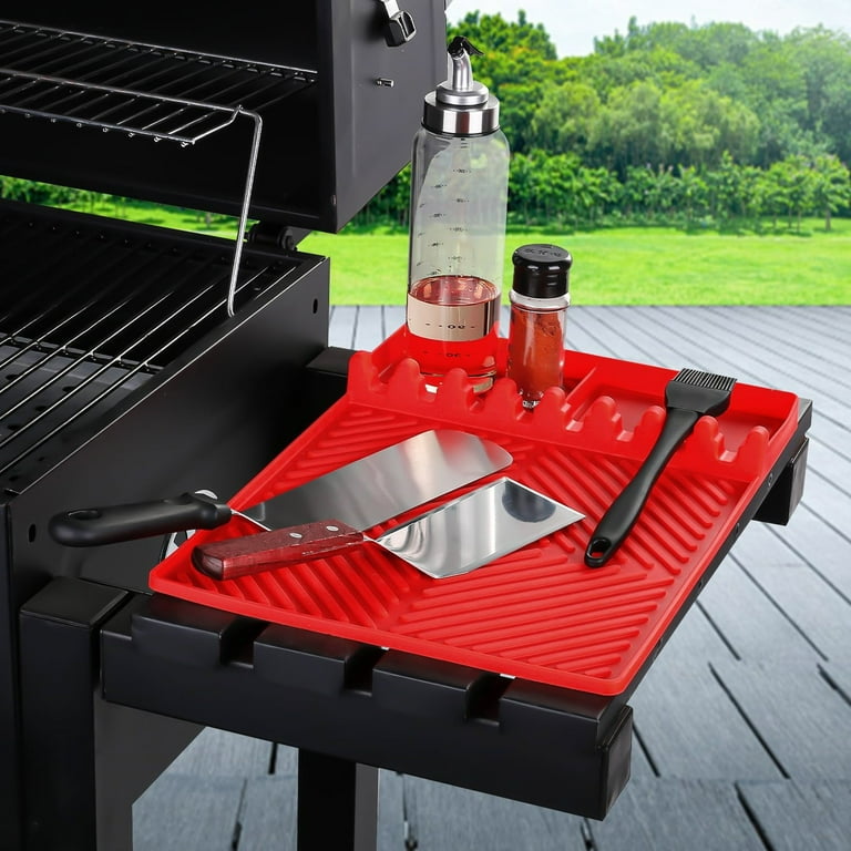Cooking Grate 12 X 15 Grill Sheets for Outdoor Grill Char Broil Grill Parts 463270310 Nonstick Baking Mat Sheet Cooking Paper for Grill Barb B Grill Parts Replacement Grill Mats for Kettle
