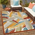 thumbnail image 6 of Kalari Suna Indoor/ Outdoor Polypropylene Multi Flat Weave Area Rug, 5x8, 6 of 6