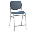 thumbnail image 2 of KFI Studios KOOL Armless Stacking Counter Barstool, Navy, 2 of 2