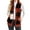 Wine Red, variant on Bellella Ladies Waistcoat Zip Up Sherpa Jacket Plaid Fleece Vest Casual Sleeveless Outerwear Women Fuzzy Vests Navy Blue L