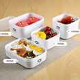 thumbnail image 3 of Lubelski 700/900/1000/1400ml Microwave Oven Lunch Box Leakproof Bento Food Container Multicolor, 3 of 7