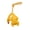 Yellow, variant on Cute Roast Duck Design Keychain For Keys Bags Car Decoration Soft PU Keyring Fashionable Accessory Gift