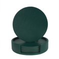 thumbnail image 1 of Leather Coasters Spill Protection For Table Desk Durable And Non Slip Leather Coaster Fit Common, 1 of 5