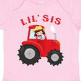 thumbnail image 4 of Inktastic Farmer Tractor Little Sis Girls Baby Bodysuit, 4 of 5