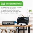 thumbnail image 3 of Cartucho de tóner Aztech compatible para HP CE285A 85A negro, paquete de 2, 3 of 9
