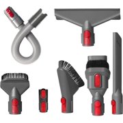 7 Pieces Accessories for Dy*son V7, V8, V10, V11, V15 Vacuum Cleaner, Replacement Brush Kit Compatible with Dy*son Cyclone, Flexible Extendable Nozzle, Mattress Brush