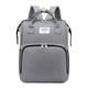 thumbnail image 1 of Bolso multifuncional para madres con USB, bolso para bebés de gran capacidad, bolso plegable para bebés, bolso para madres, 1 of 5