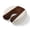 Brown, Chestnut, Oatmeal, Ivory, variant on Neck Pillow, Brown Leather Print Memory Foam U-Shaped Travel Pillow for Airplane Car Train Office Nap, Portable Soft Head Neck Support for Sleeping & Reclining Modern Art Animals Leather Pattern