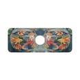 thumbnail image 7 of Yayeee Faucet Mat for Kitchen Sink 14.7" Diatomite Long Splash Guard Pad, Green Goldfish, 7 of 7