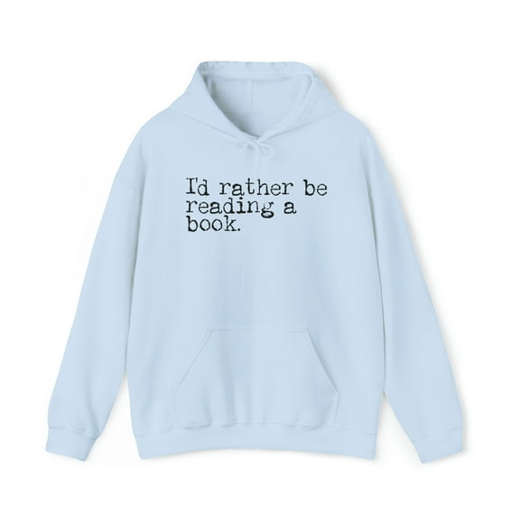 Book Lover Bookish Literary Book Worm Club Hoodie, Gifts, Hooded Sweatshirt